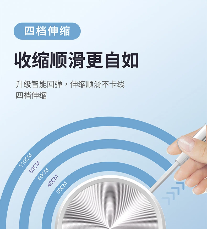 伸缩三合一数据线图片 5