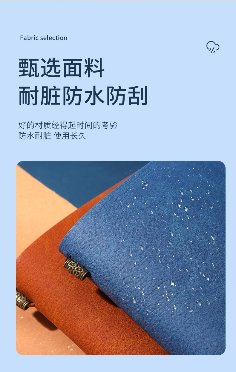 复古pu皮笔记本图片 9