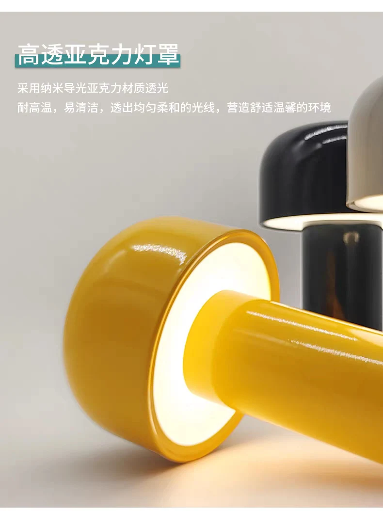 北欧风创意蘑菇装饰台灯图片 11