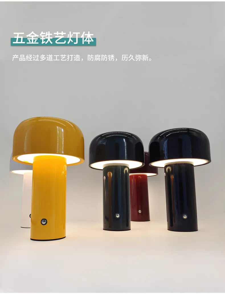 北欧风创意蘑菇装饰台灯图片 10